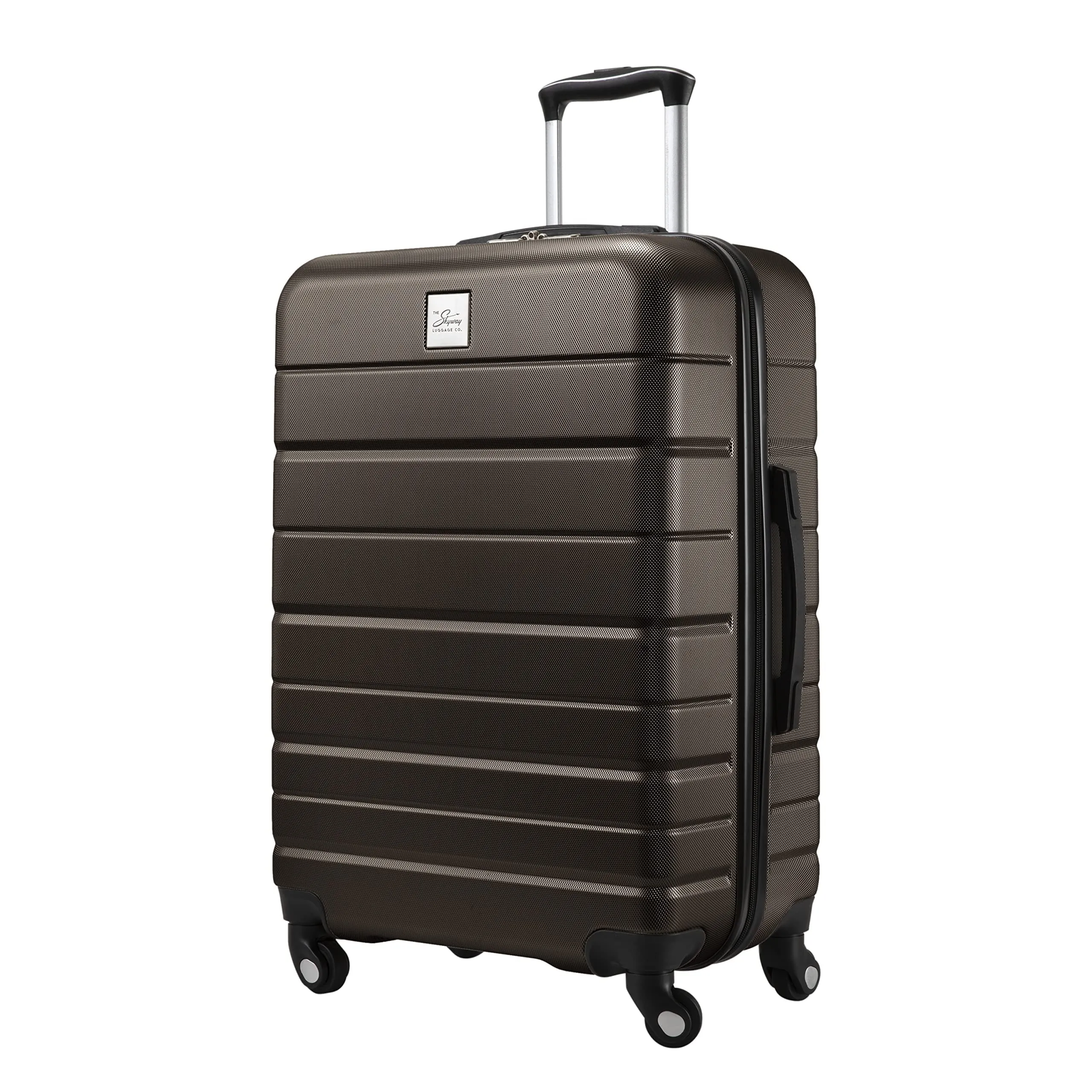 Skyway Epic 2.0 Hardside Lightweight Expandable ABS Shell Spinner Luggage, 24" Medium Check In