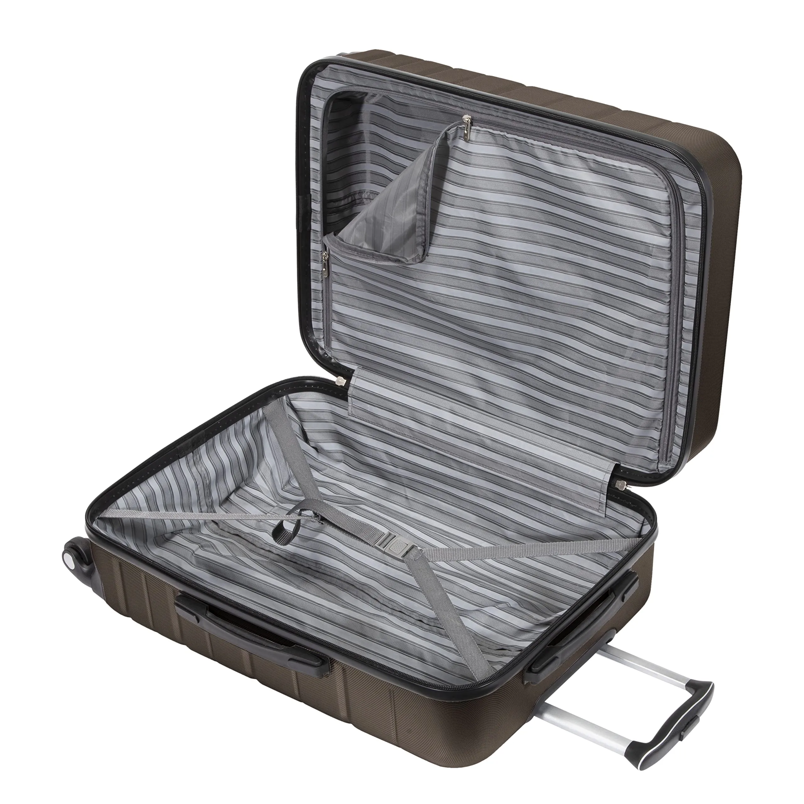 Skyway Epic 2.0 Hardside Lightweight Expandable ABS Shell Spinner Luggage, 24" Medium Check In