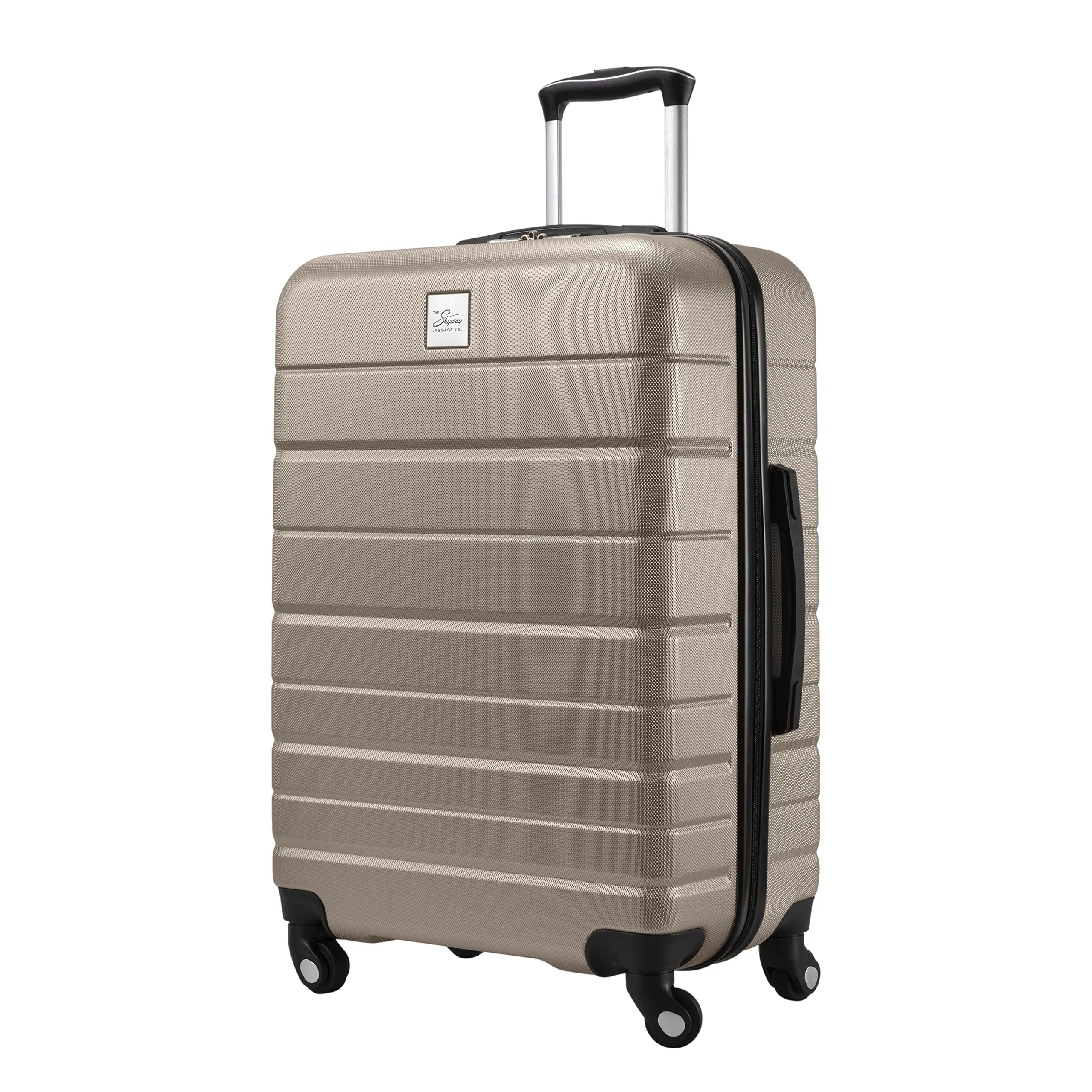 Skyway Epic 2.0 Hardside Lightweight Expandable ABS Shell Spinner Luggage, 24" Medium Check In