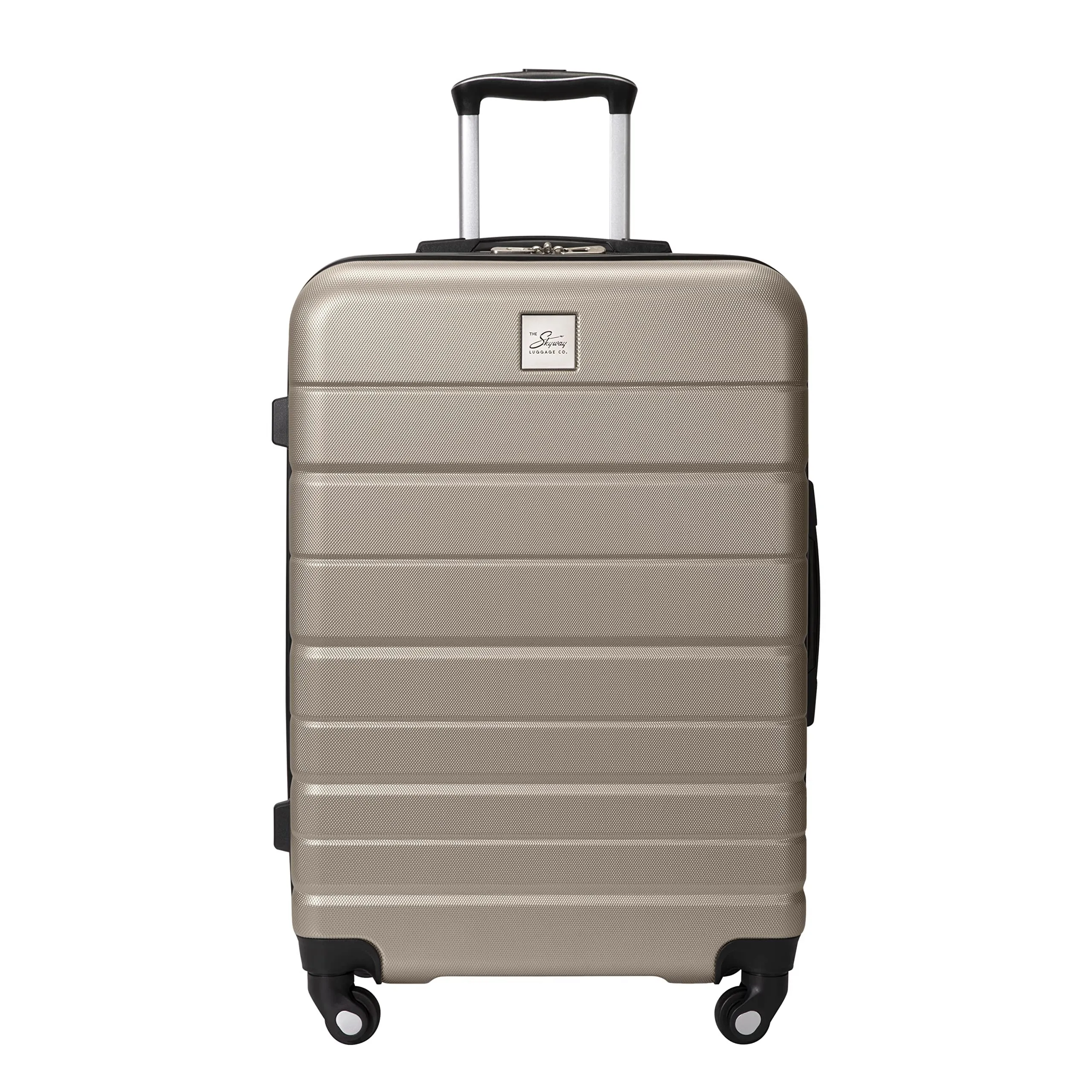 Skyway Epic 2.0 Hardside Lightweight Expandable ABS Shell Spinner Luggage, 24" Medium Check In