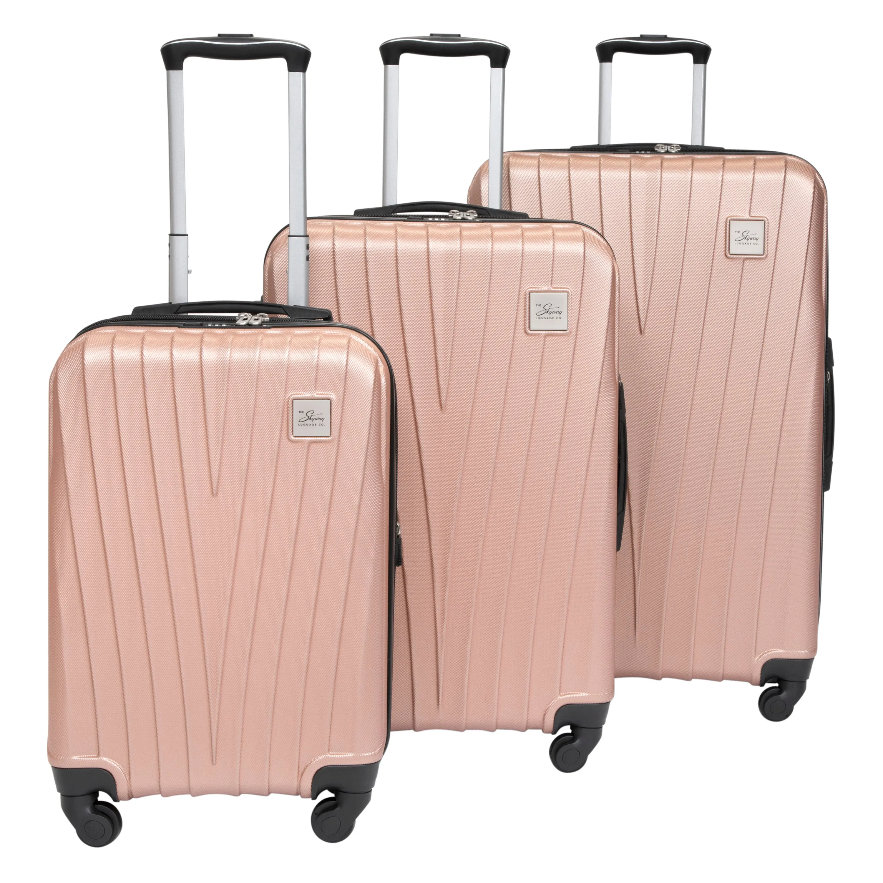Skyway Epic Hardside 4-Wheel 3 Piece Set (20"/24"/28") Luggage Spinner Collection