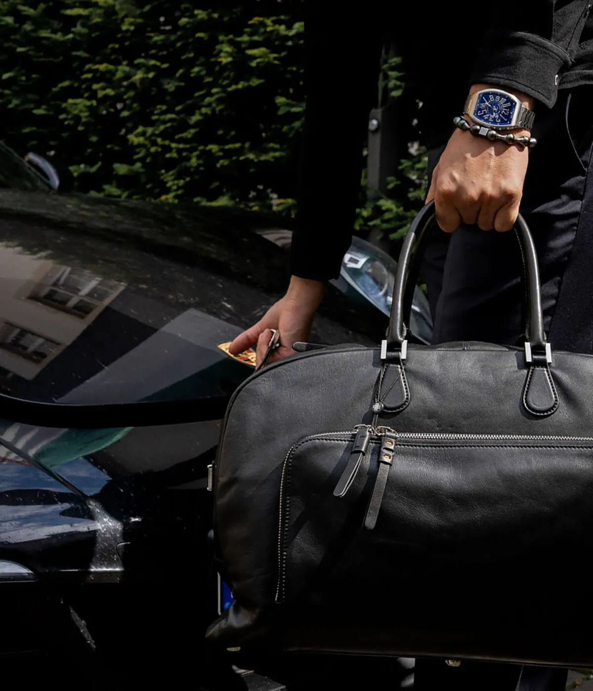 The ICONIC WEEKENDER BAG - the one for a lifetime - 100% super soft leather outside and inside