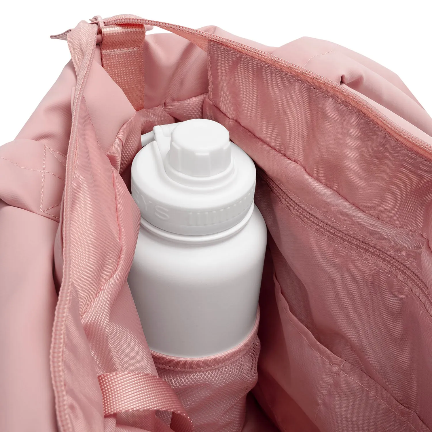 The Puffer Tote Bag - Rose