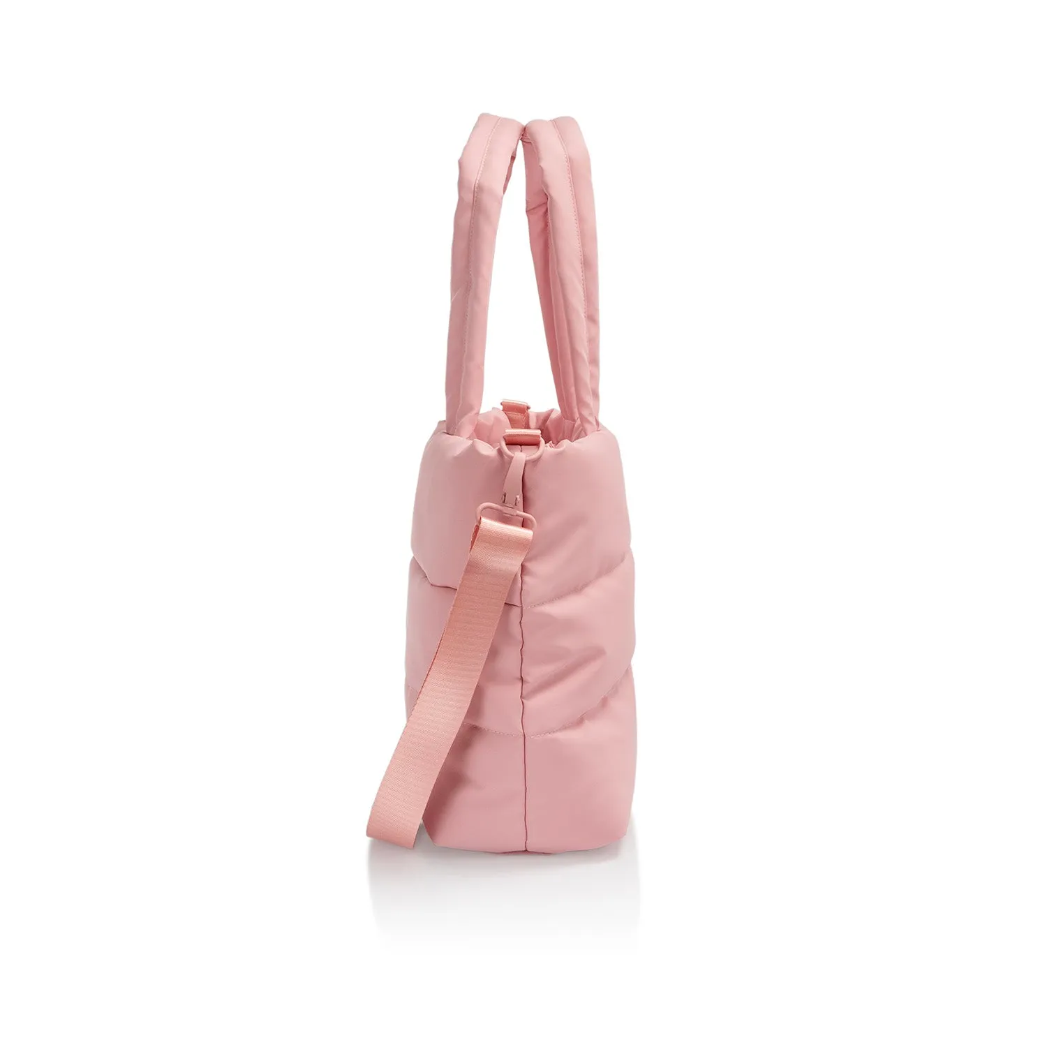 The Puffer Tote Bag - Rose