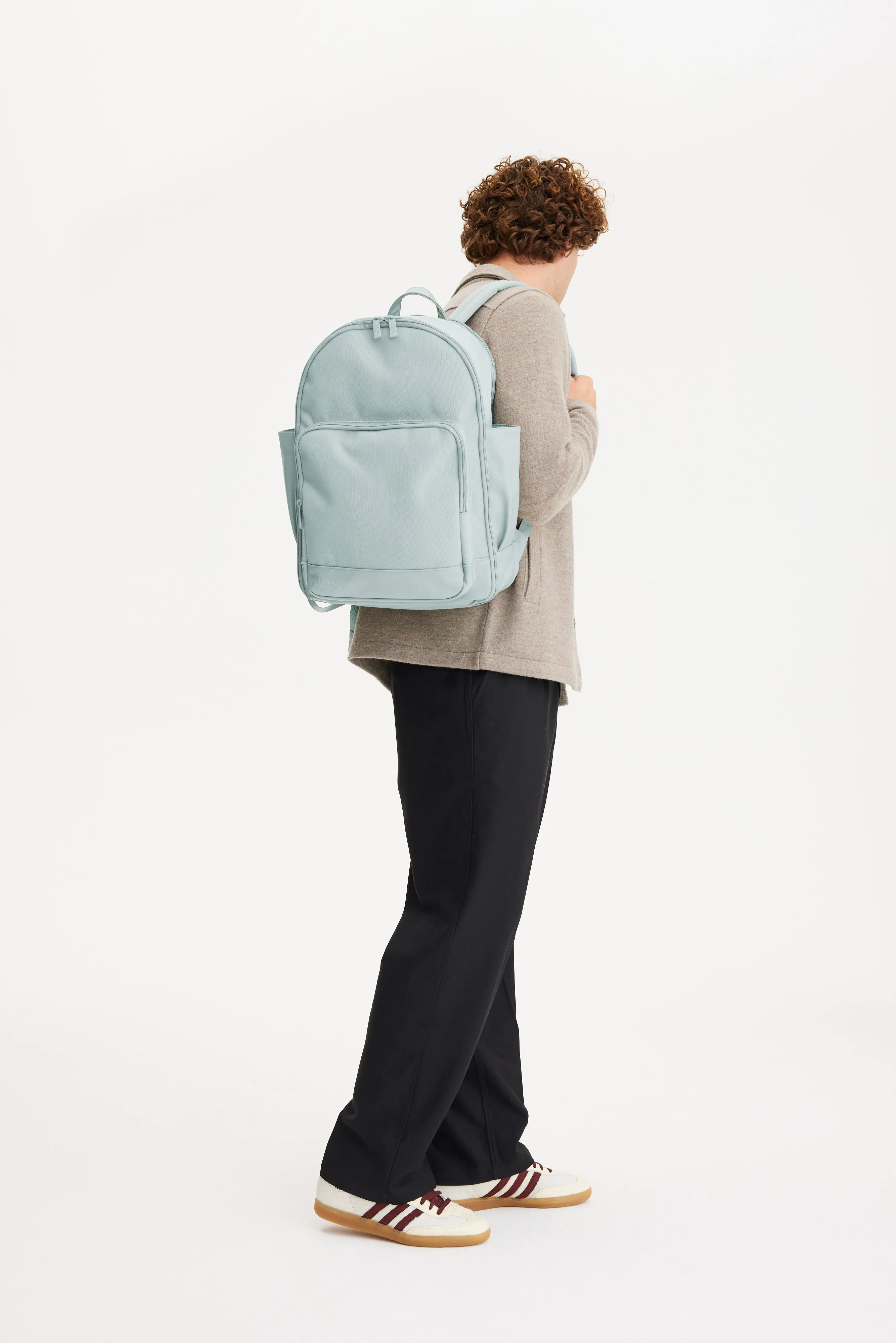 The Travel Backpack in Slate