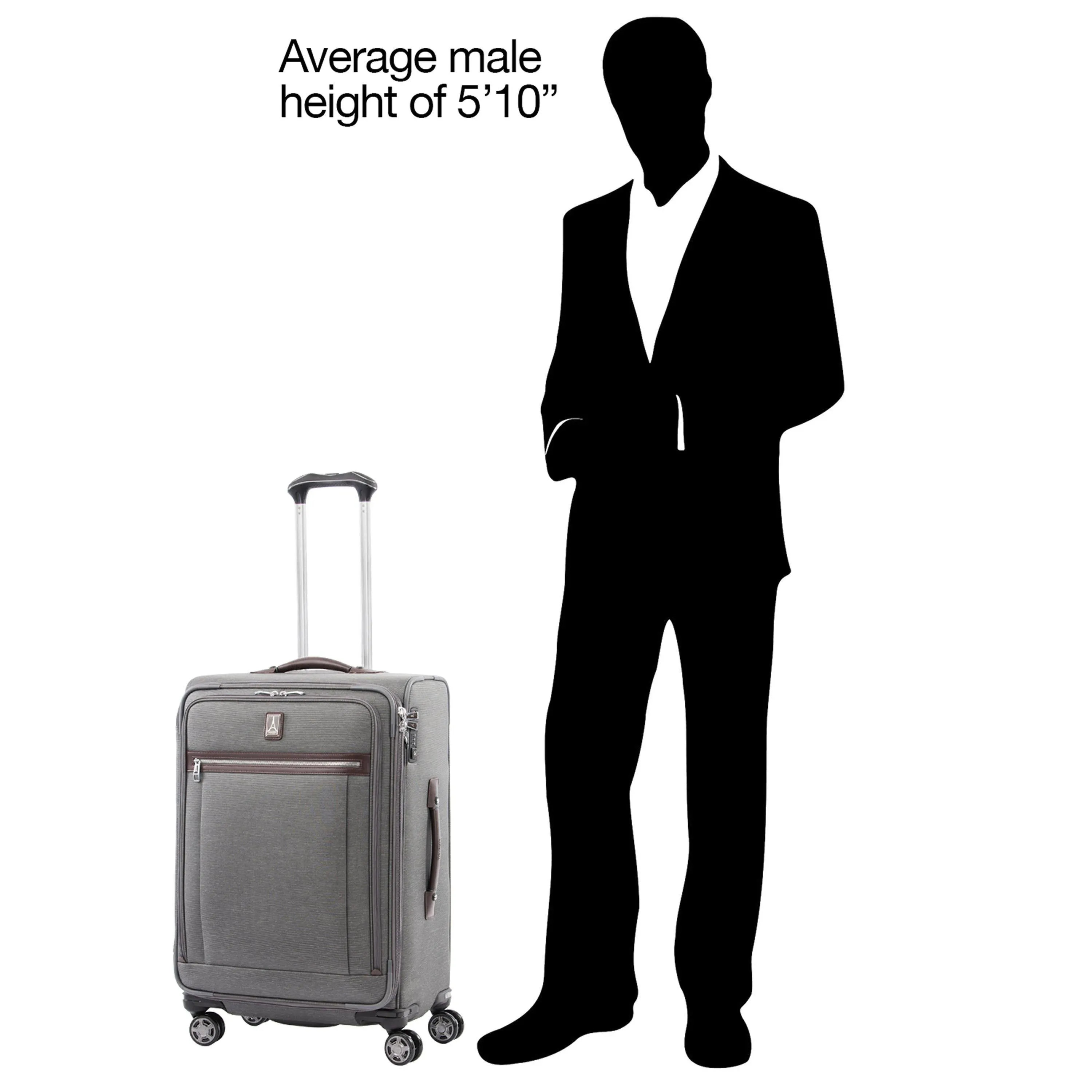 TravelPro Platinum Elite 25" 4-Wheel Medium Luggage