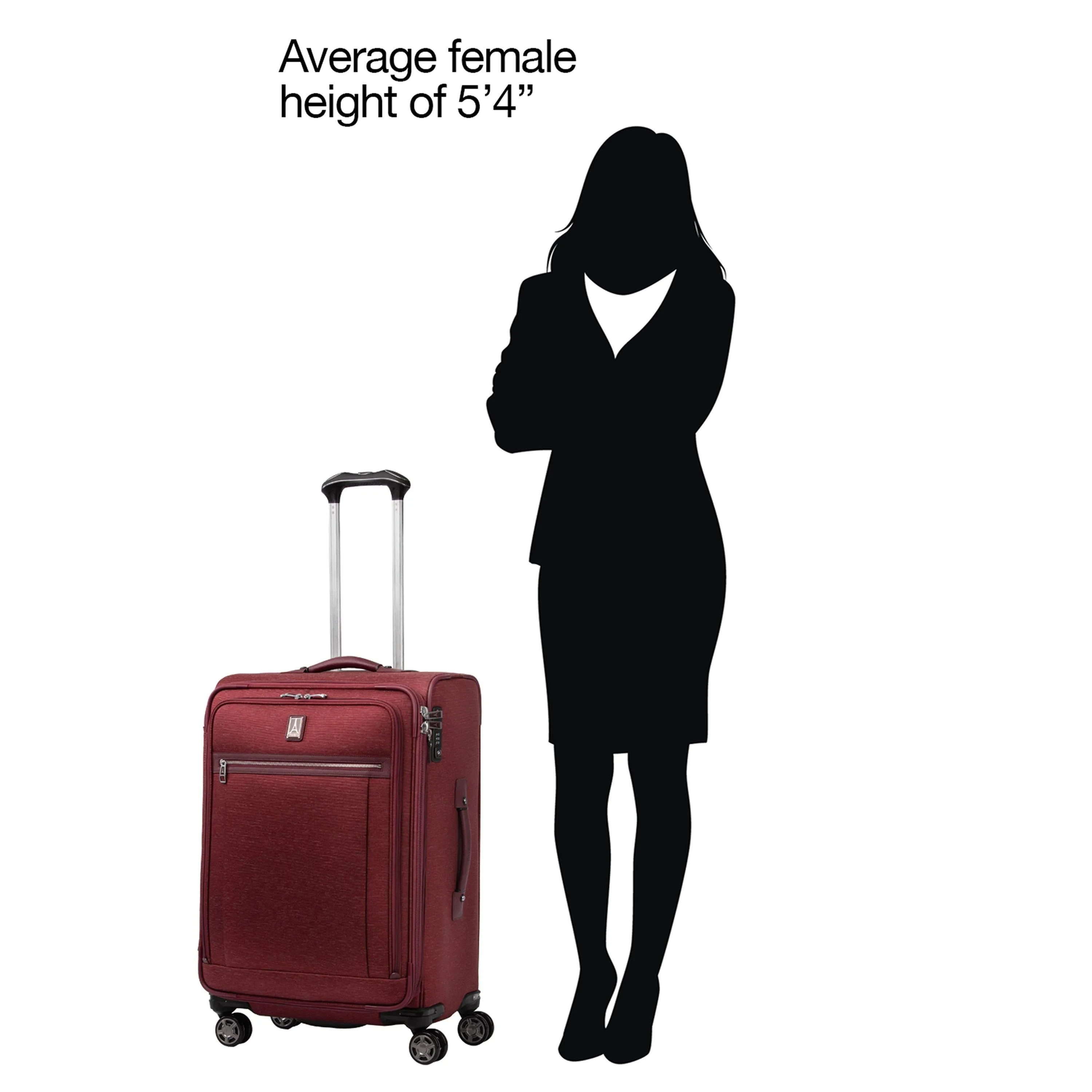 TravelPro Platinum Elite 25" 4-Wheel Medium Luggage