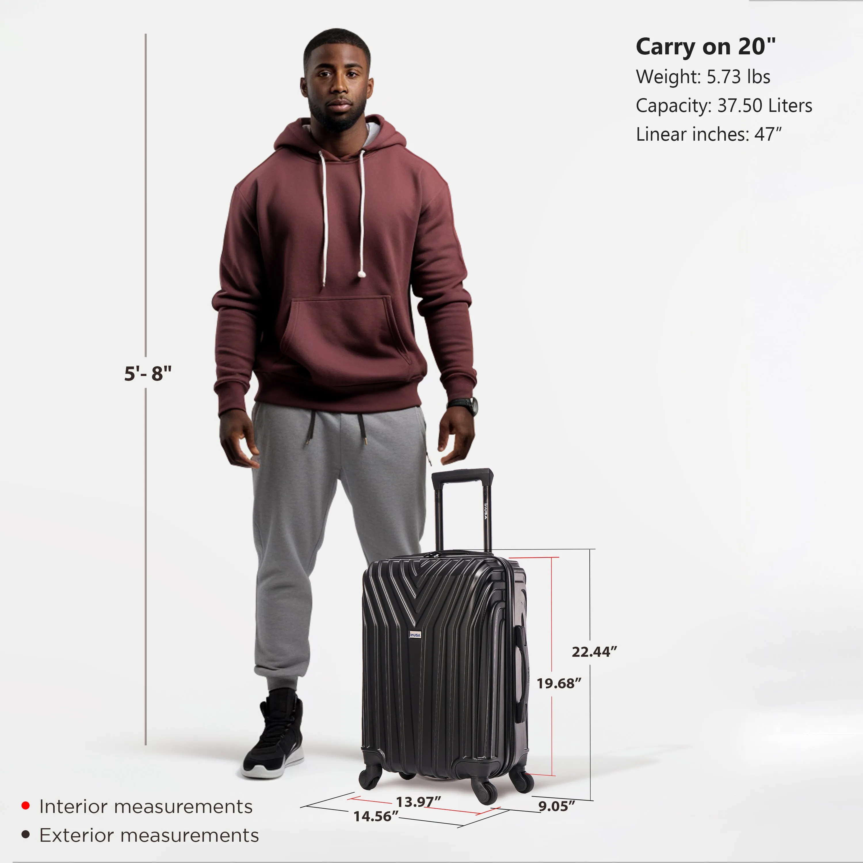 Vasty Carry On 20"
