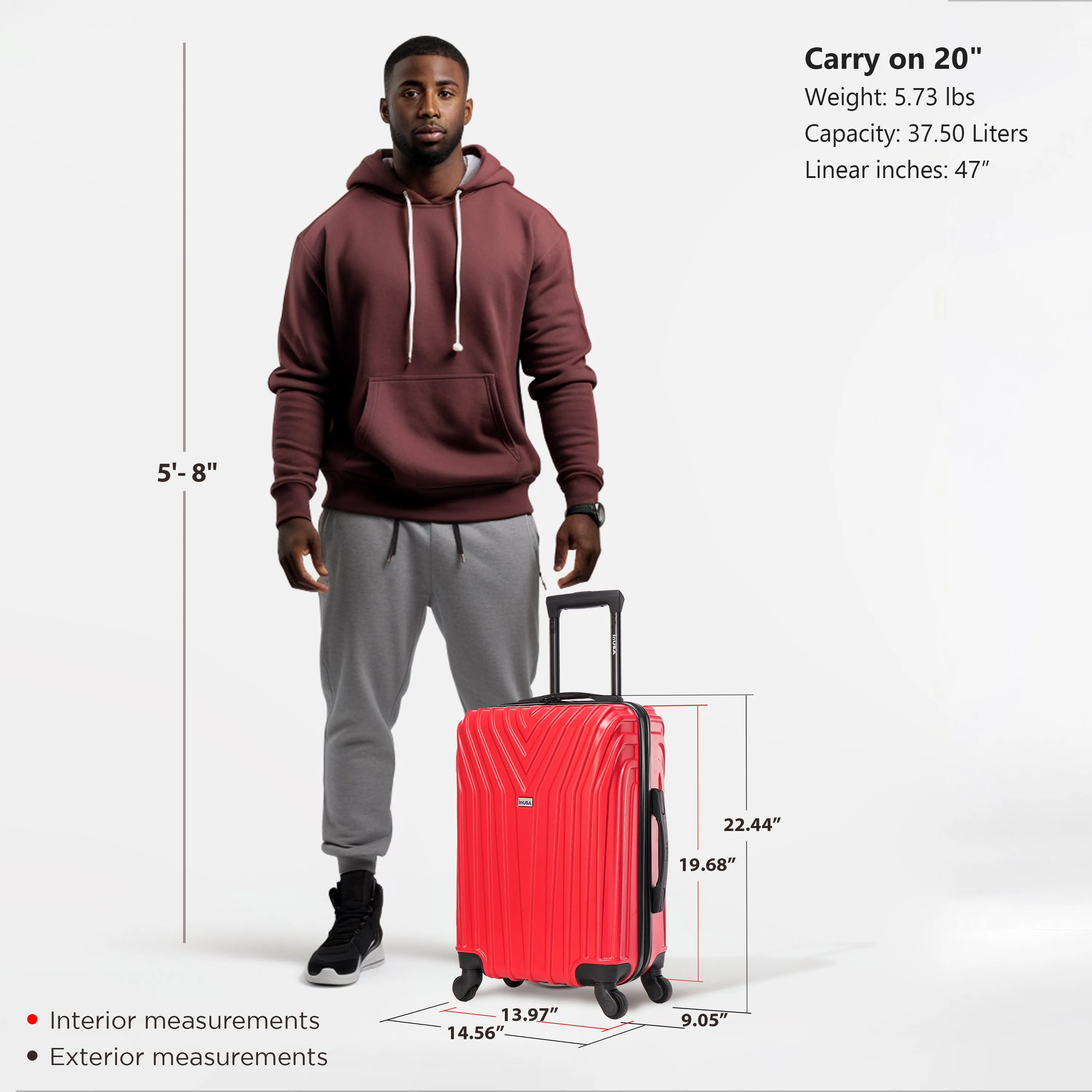 Vasty Carry On 20"