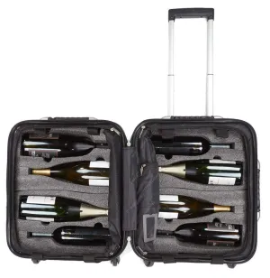 VinGardeValise Petite 03 - 8 Bottle Wine Travel Suitcase