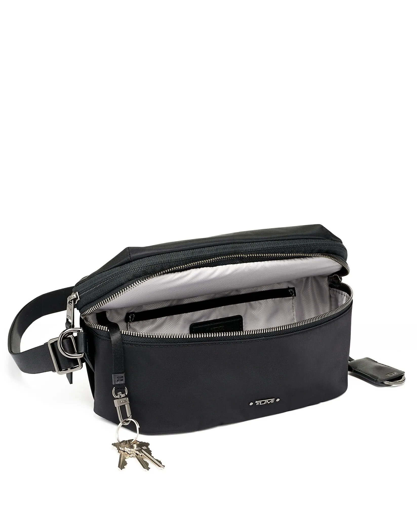 Voyageur Cary Convertible Waistpack - Black/Gunmetal