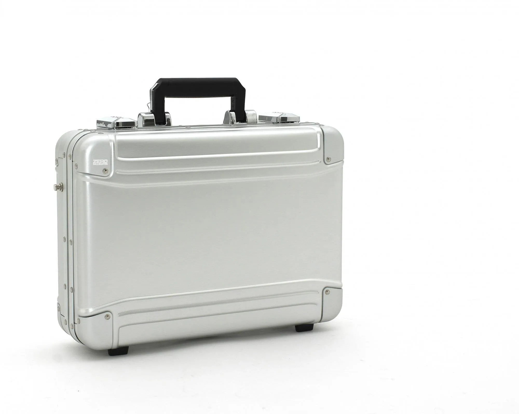 ZERO Halliburton Geo Aluminum 2.0 Small Laptop Case Silver